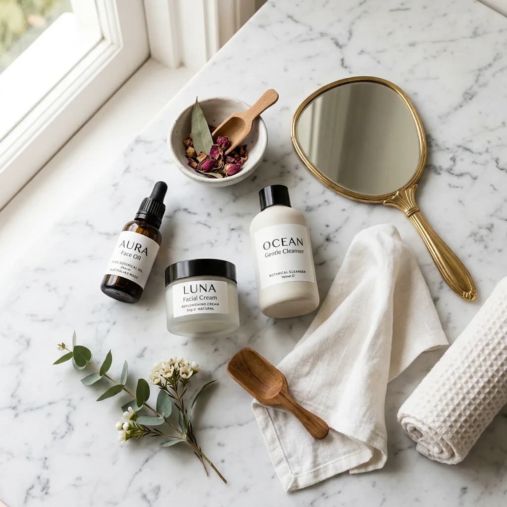 AI-generated social content example for beauty, wellness & fitness