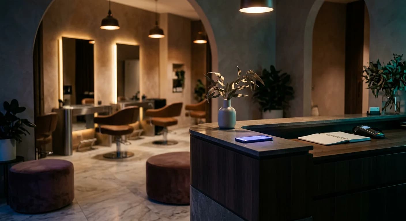 AI voice receptionist for Beauty, Wellness & Fitness businesses — answering, qualifying and booking calls 24/7