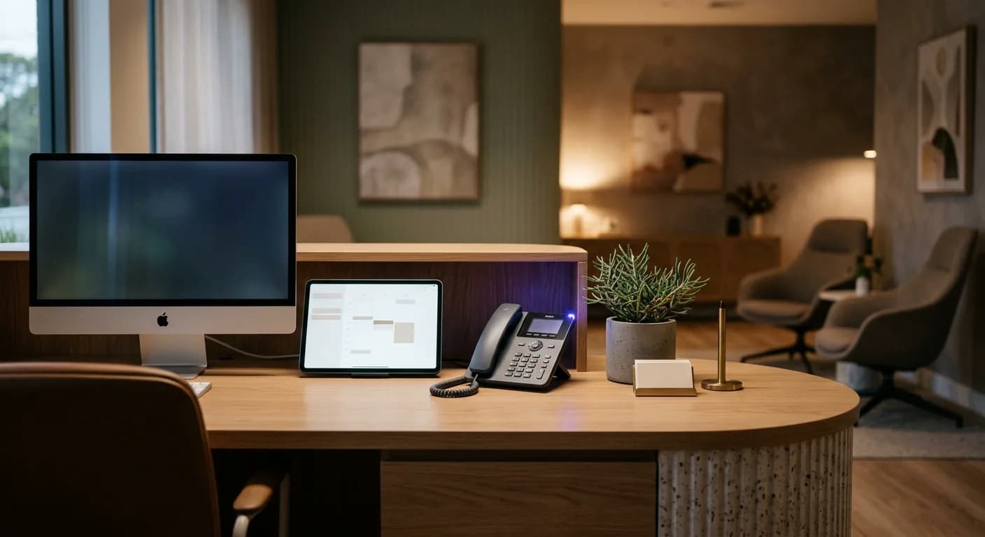 AI voice agent for healthcare & clinics — Free your reception team from the phone.